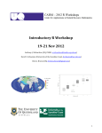 Introductory Notes - The Ecology Centre