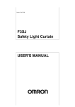 F3SJ Safety Light Curtain USER`S MANUAL