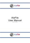 AlaFile User Manual