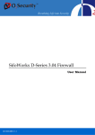 User Manual for SifoWorks D