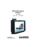 8570 Vehicle-Mount Computer User Manual