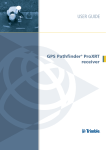 Trimble GPS Pathfinder ProXRT Receiver User Guide