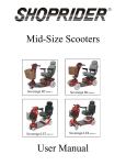 Mid-Size Scooters User Manual