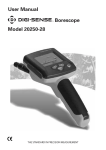 User Manual Borescope Model 20250-28