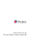 Pro-Ject Debut Carbon Esprit SB - Pro