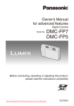 Panasonic Lumix DMC-FP7 User`s Manual