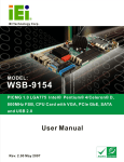 WSB-9154 User Manual