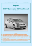 PHEV Conversion Kit User Manual