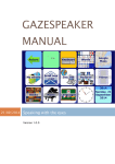 Gazespeaker Manual