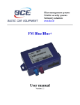FM Blue/Blue+ User manual - BCE Configuration Manager