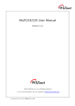 WizFi210/220 User Manual