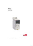 ABB ACS310 Drive User`s Manual