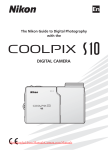 Nikon Coolpix S10 User`s Manual