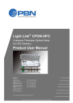 Light Link CPON-HFC Product User Manual