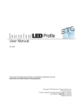 Source Four LED Profile User Manual