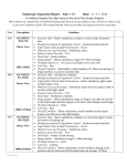 Endoscopes Inspection Report – Sale ------ date: --- / --