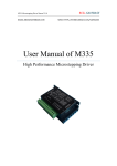 User Manual of M335