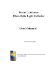 Scalar Collector Manual D - Hobi Instrument Services