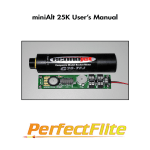miniAlt 25K User`s Manual
