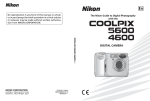 Nikon Coolpix 5600 Manual