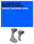 DS4308/DS4308P Digital Scanner Product Reference Guide (p/n