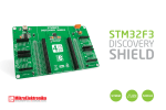STM32F3 Discovery Shield User Manual
