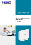 802.11n Dual band Wireless VDSL 2 Router