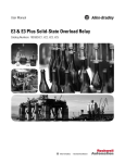 E3 and E3 Plus Solid-State Overload Relay User Manual