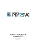 PDFTron PDF2SVG User Manual