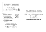 FULL AUTOMATIC DC-AC 1200W INVERTER & BATTERY
