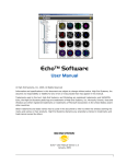 Echo Software User Manual