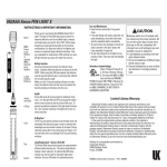 UK2AAA Xenon Pen Light S (CL I Div 2) User Manual
