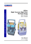 HiVac User Manual - Clements Medical Equipment