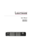 User`s Manual MX-RCP16 MX-RCP32