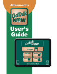 GoTalk NOW User`s Guide