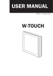 W-Touch v1.0.indb - Support Technique AURES