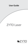 ZYTO Laser Users Guide