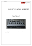 GLIDERVOX ZX608 GSM IPPBX User Manual