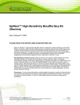 EpiNext™ High-Sensitivity Bisulfite-Seq Kit
