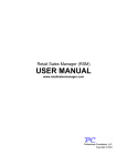 User Manual for Retail Sales Manager