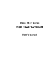 High Power LD Mount - Newport Corporation