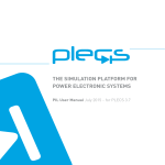 PLECS - PIL User Manual