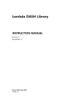 Manual: Lambda DASH Library