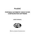 PicoDAC Configuration Software User`s Manual