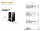 E551 – ENERGY M+ USER MANUAL