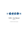 YAWL - User Manual