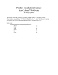 Product Installation Manual for Cohort V3.0 Suite