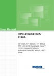 User Manual IPPC-6152A/6172A/ 6192A