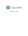 Current User Manual - iPad Software for Lawyers