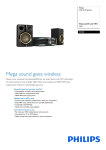 FX25/12 Philips Mini Hi-Fi System